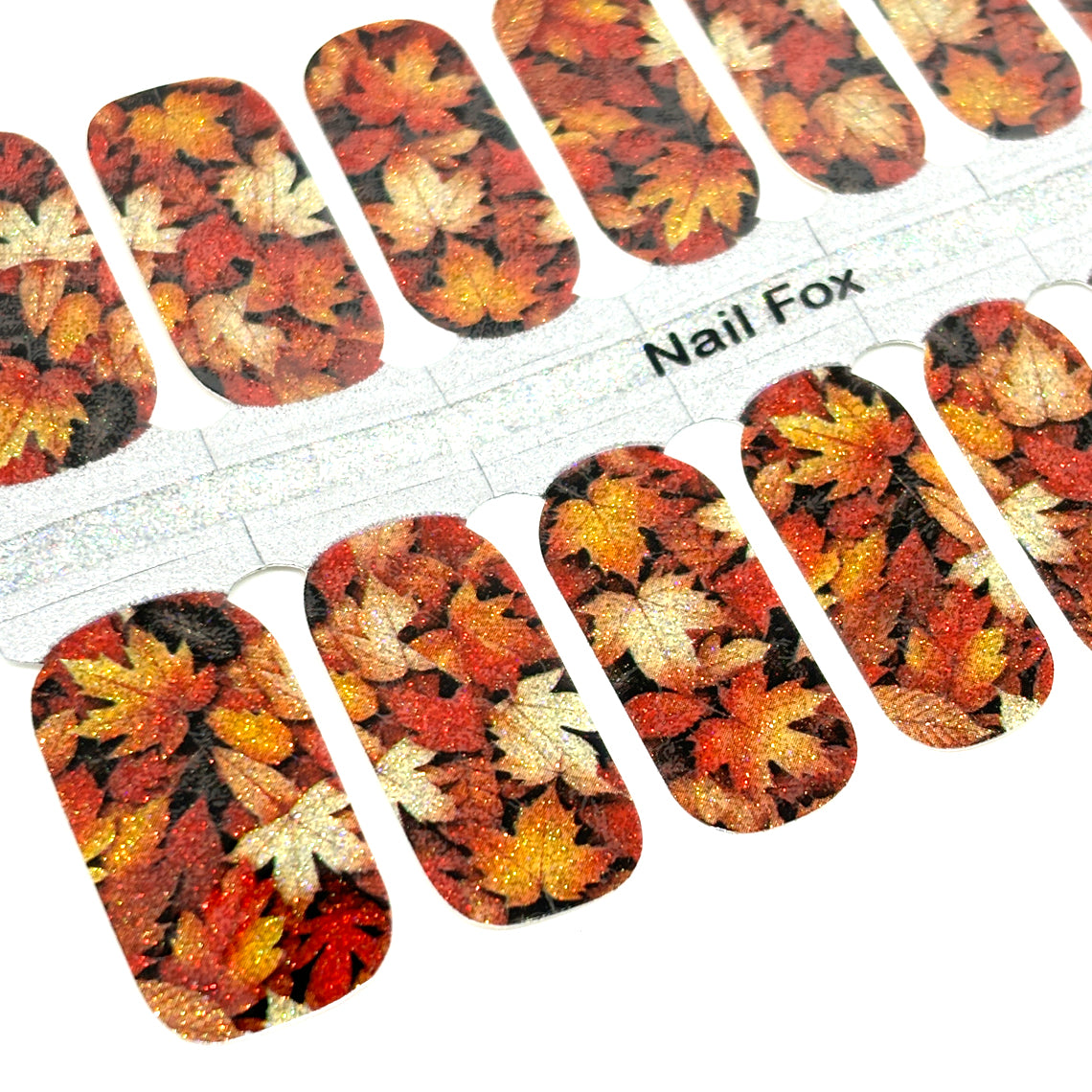 Autumn Glitter Exclusive Design Nail Wraps