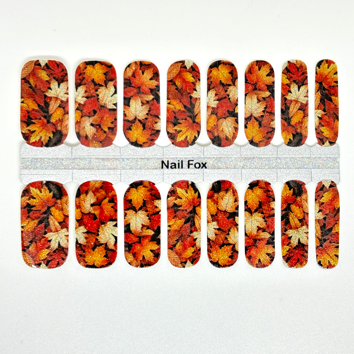 Autumn Glitter Exclusive Design Nail Wraps