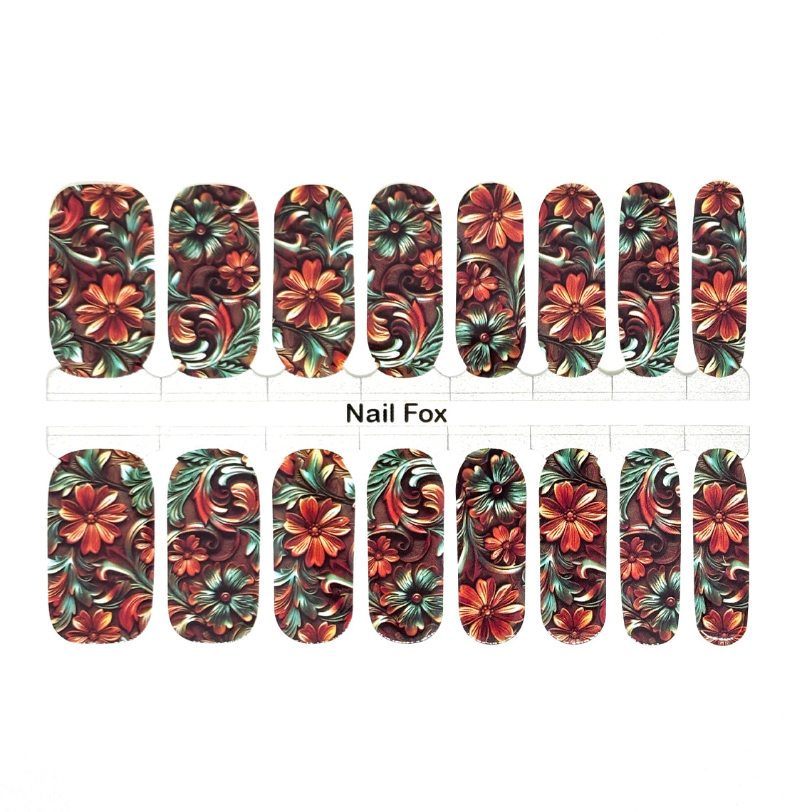 Autumn Leather Exclusive Design Nail Wraps
