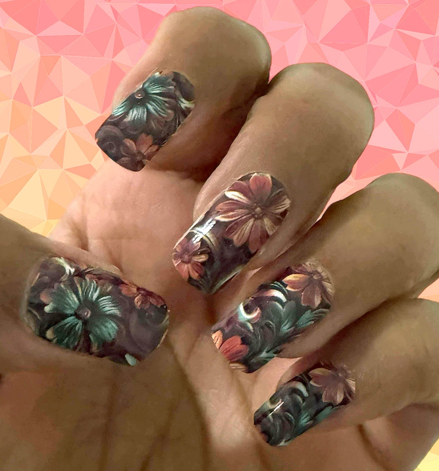 Autumn Leather Exclusive Design Nail Wraps