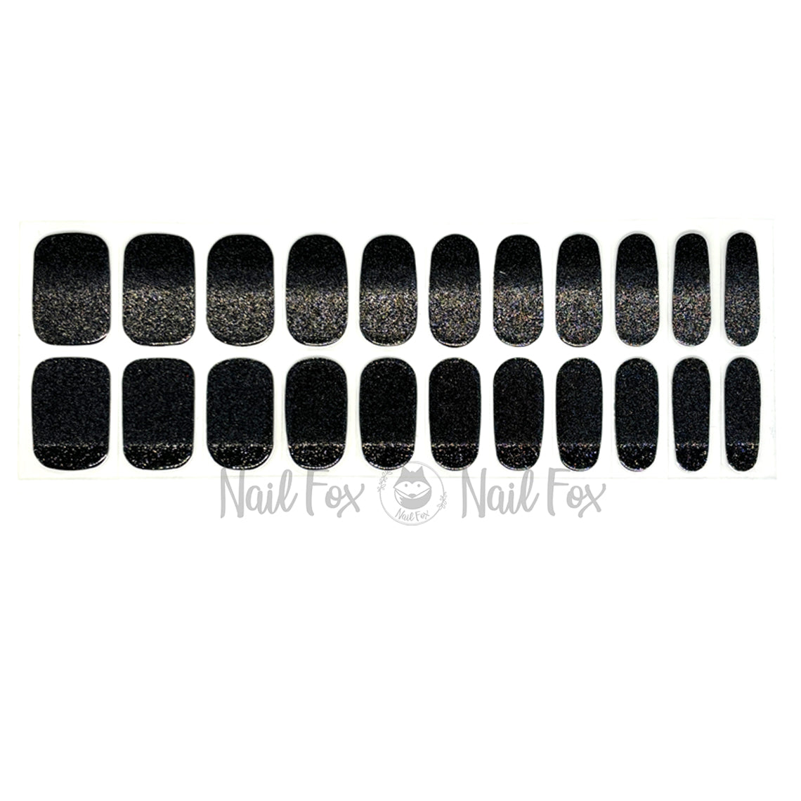 Black Diamond Shifter No Light Gel Nail Wraps (NLG)