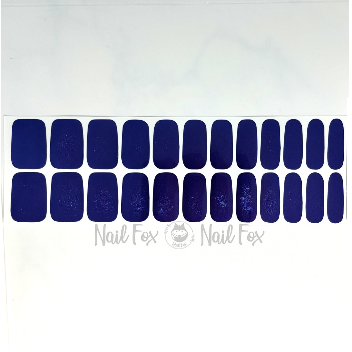 Blue Chrome Nail Wraps (CHROME)