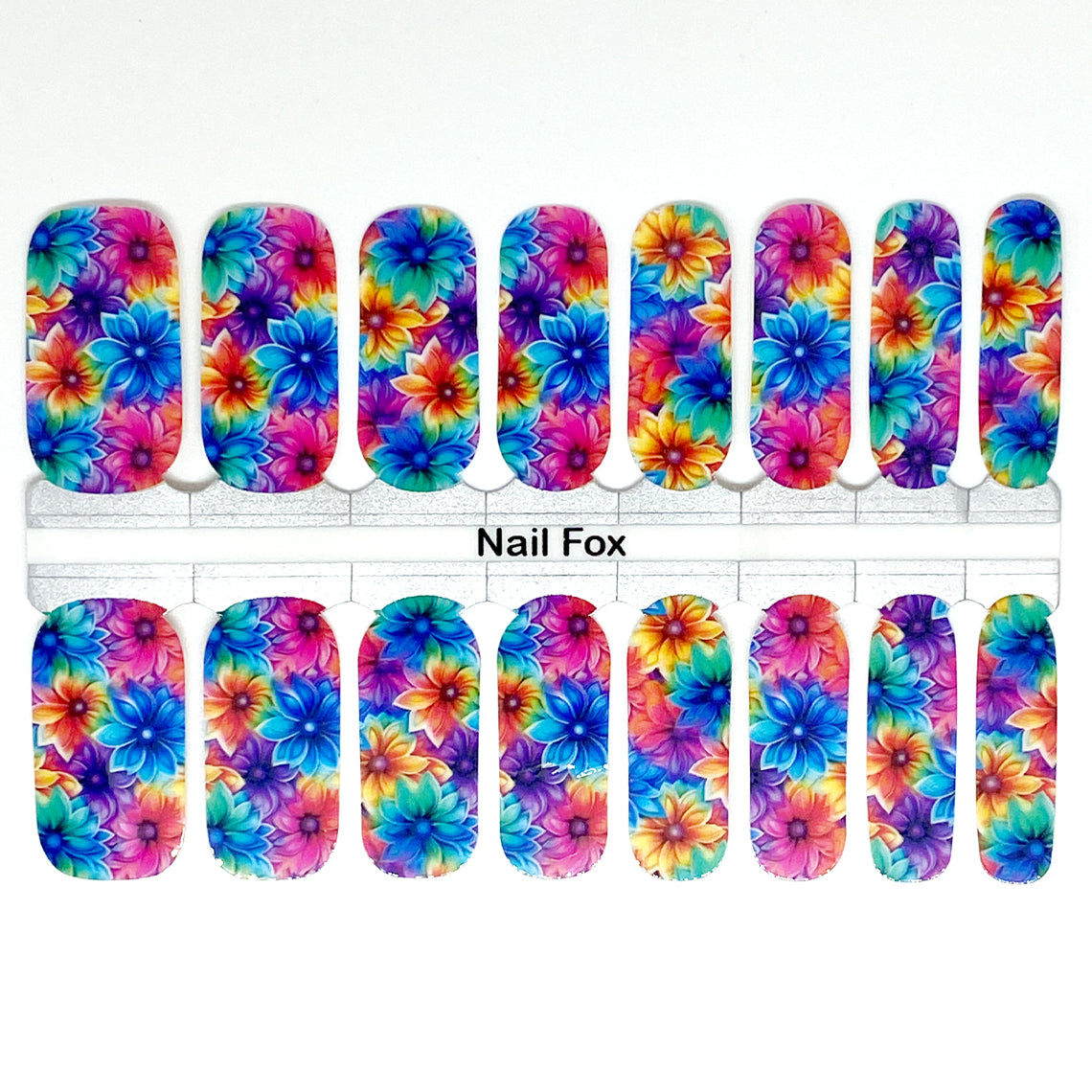 Brilliant Blooms Exclusive Design Nail Wraps