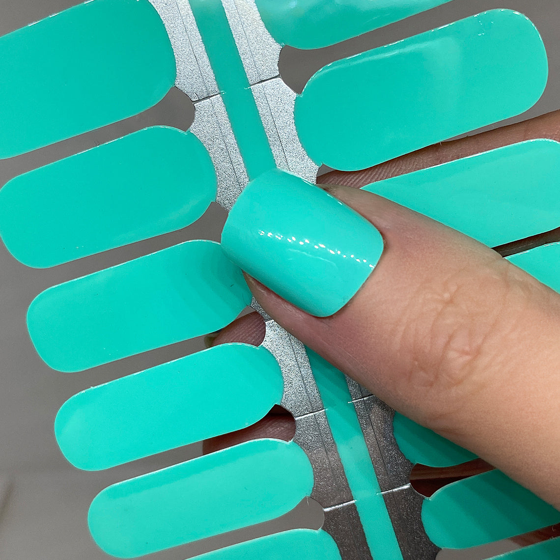 Caribbean Solid Exclusive Color Nail Wraps