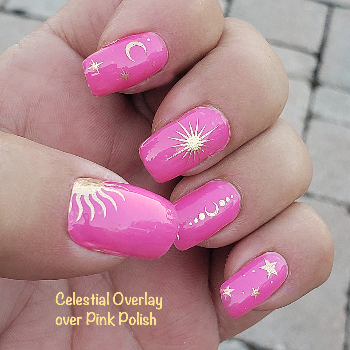 Celestial Overlay Nail Wraps (FOIL)