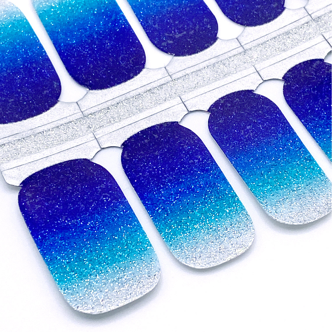 Deep Dive Glitter Nail Wraps