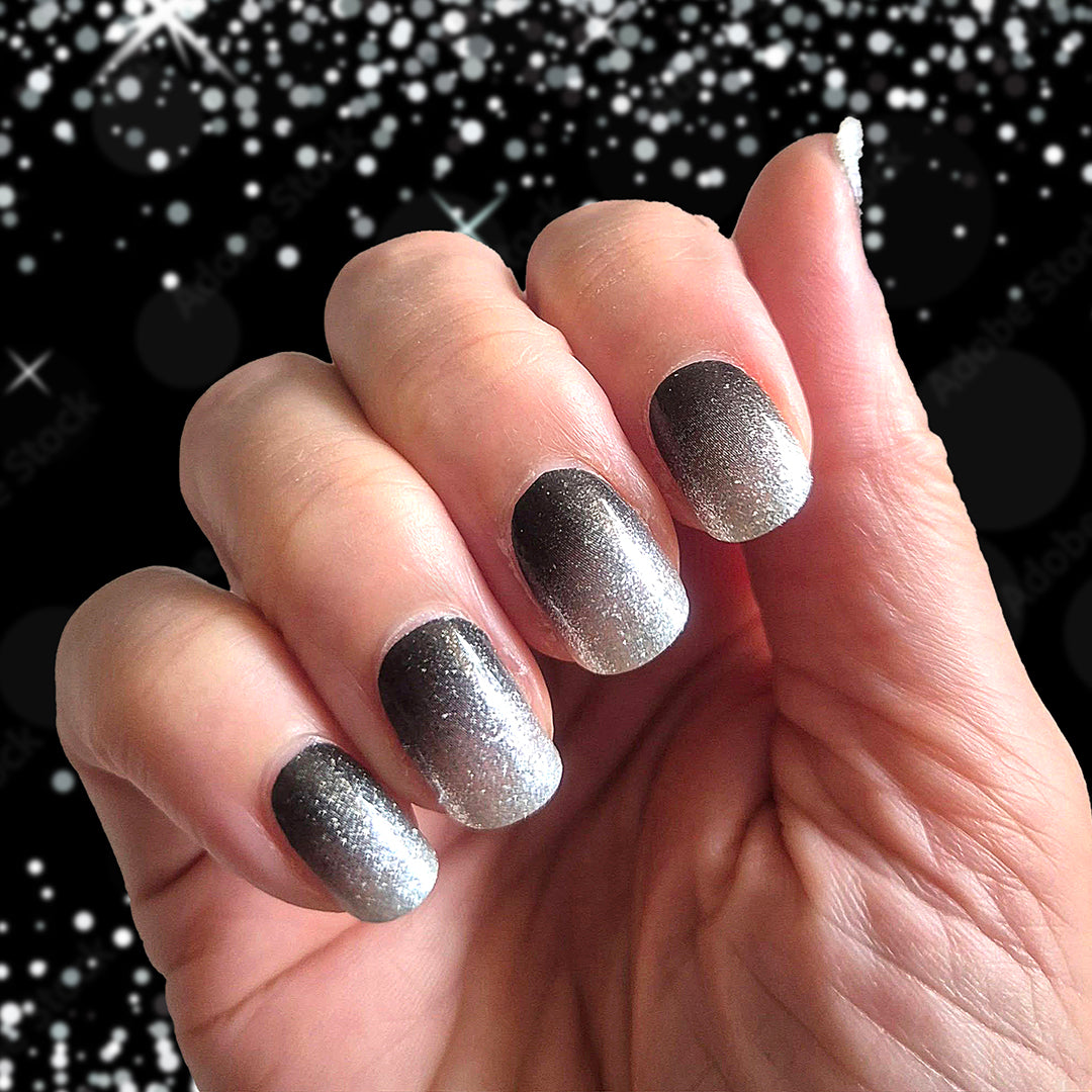 Diamond Mist Nail Wraps (GLITTER & WIDE)