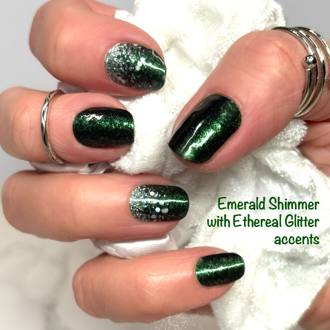 Ethereal Glitter Nail Wraps