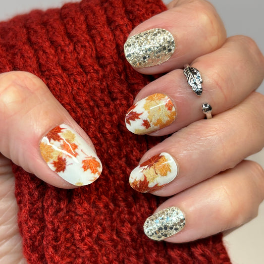 Fabulous Fall No Light Gel Nail Wraps (NLG)