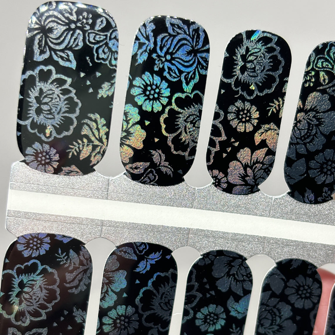 Goth Beauty Nail Wraps (HOLO)