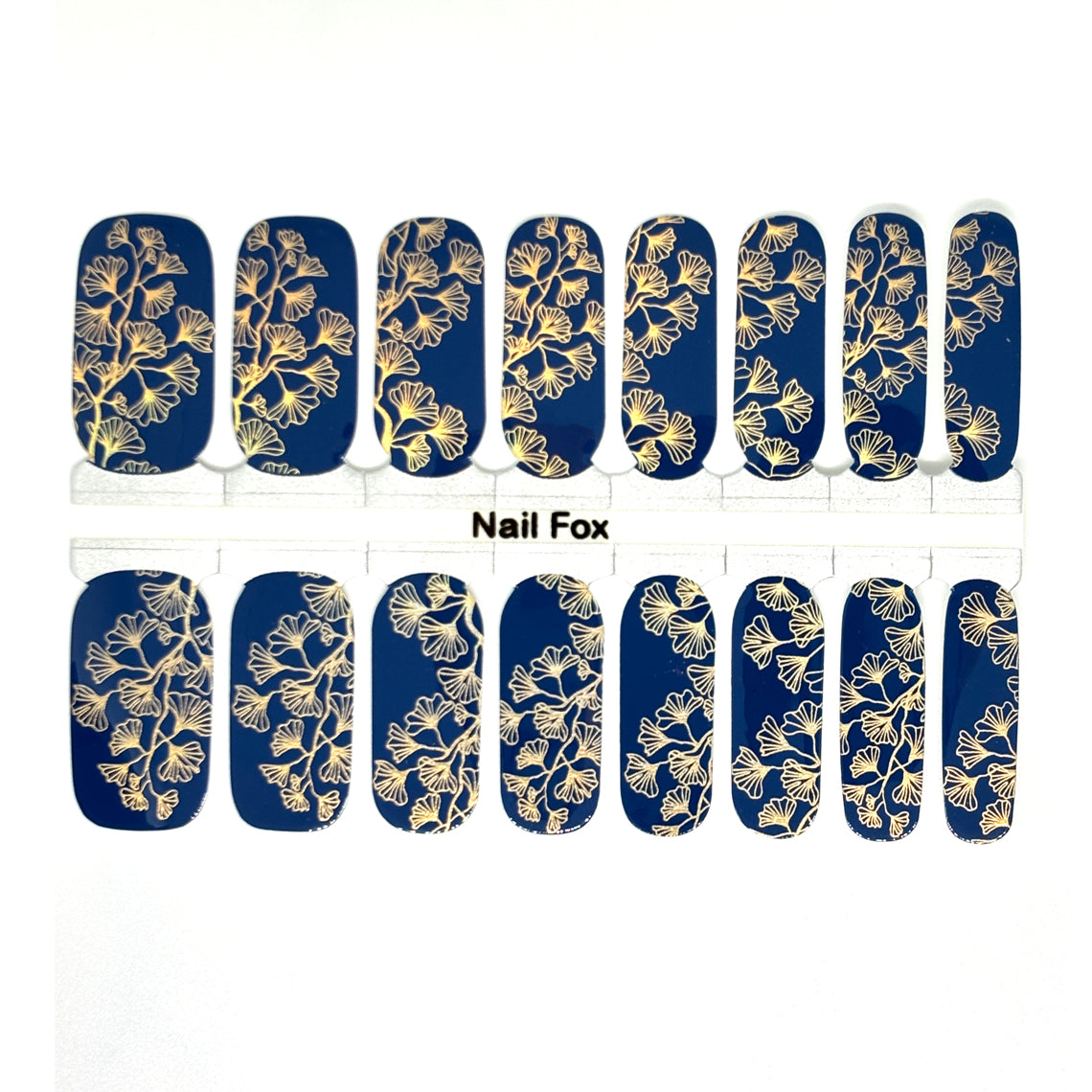 Holo Ginkgo Exclusive Design Nail Wraps (HOLO FOIL)