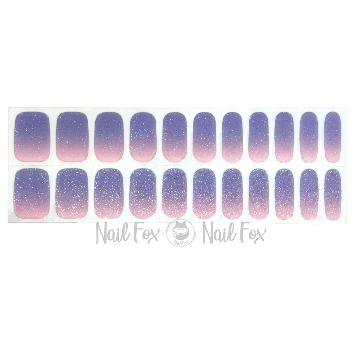 Lavender Blush No Light Gel Nail Wraps (NLG)