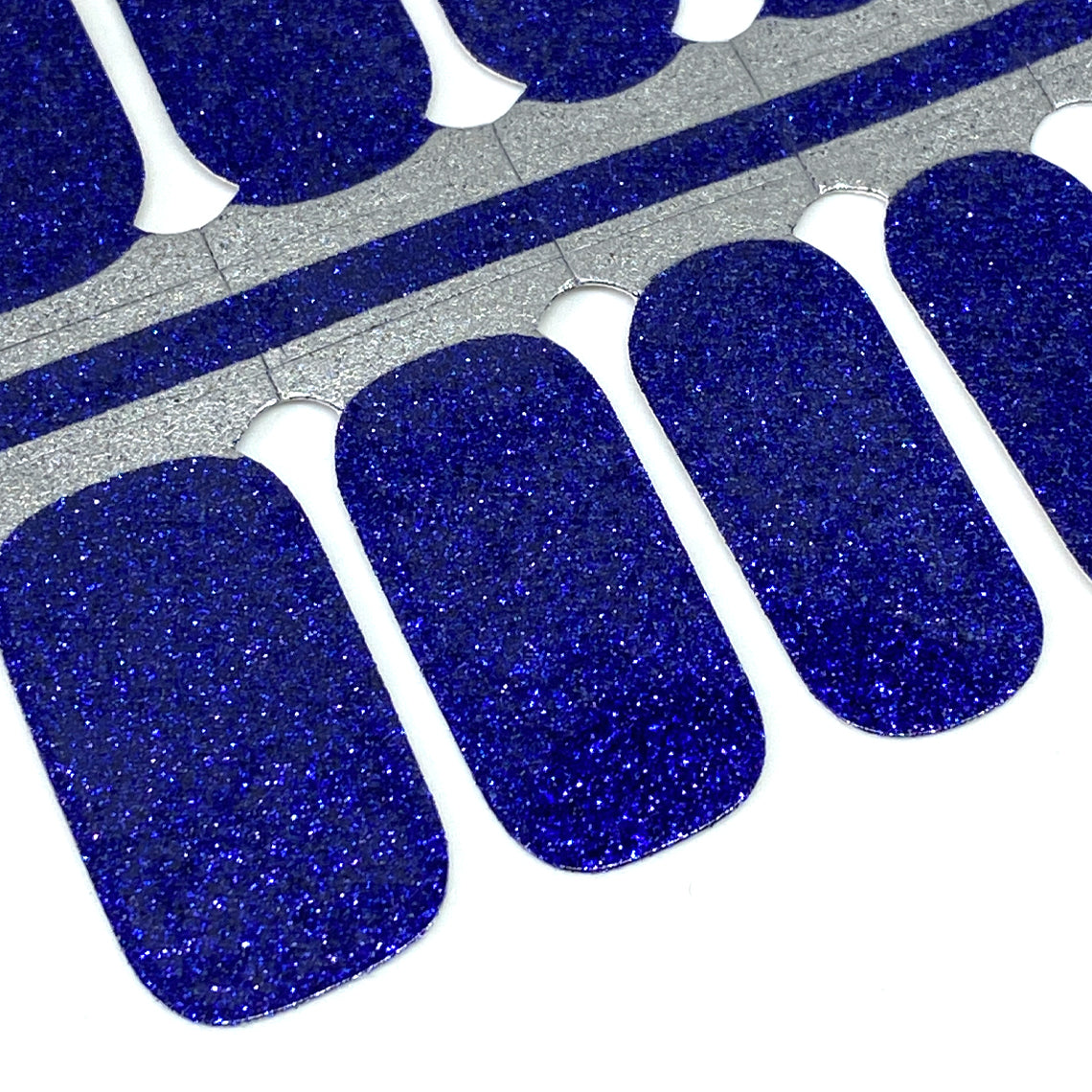 Midnight Glitter Nail Wraps