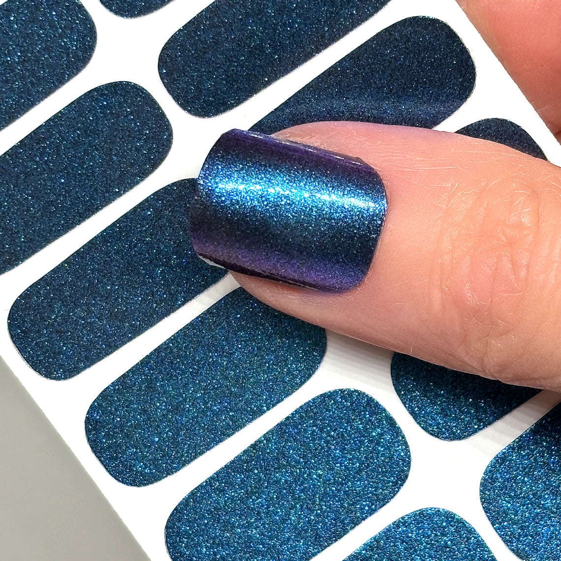Mystic Midnight Exclusive Nail Wraps (Color Shift Blue/Purple)