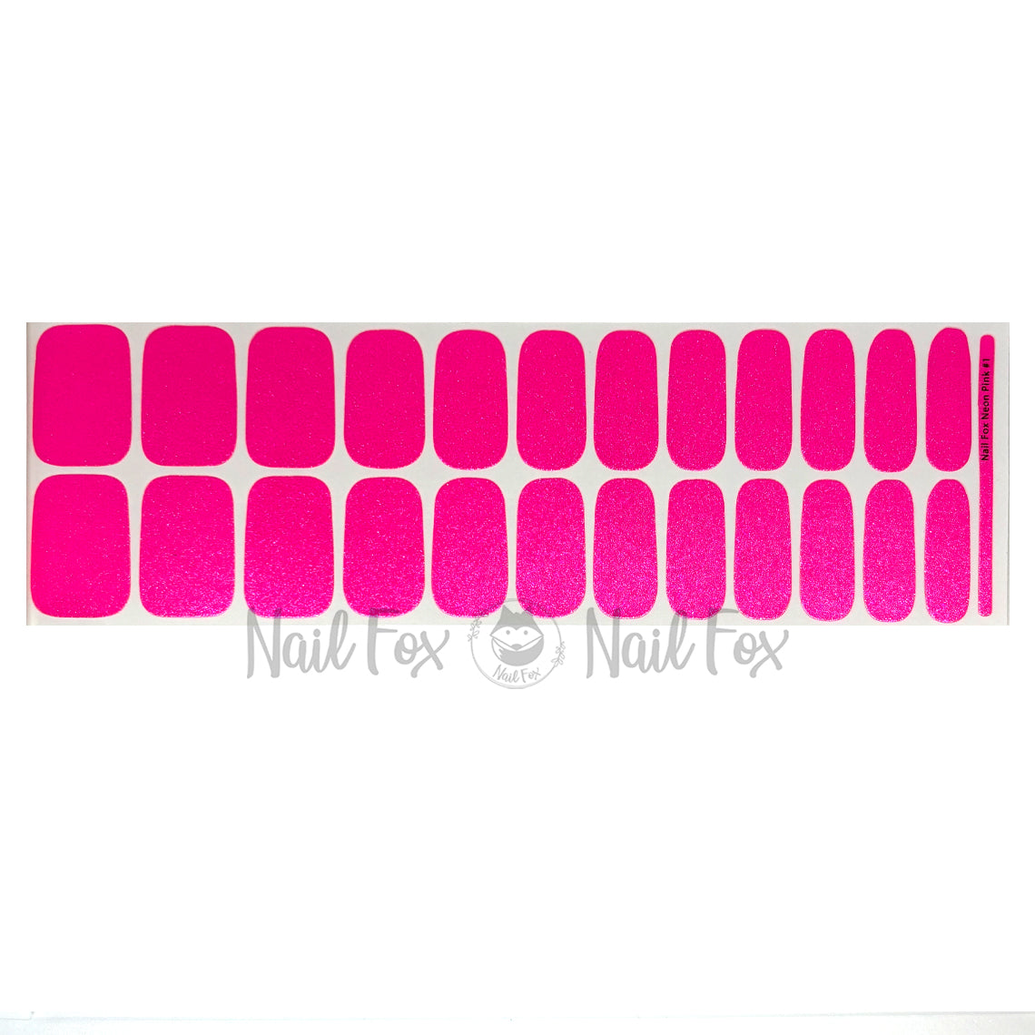Mystic Neon Pink Exclusive Nail Wraps (Color Shift Neon Pink/Pink)