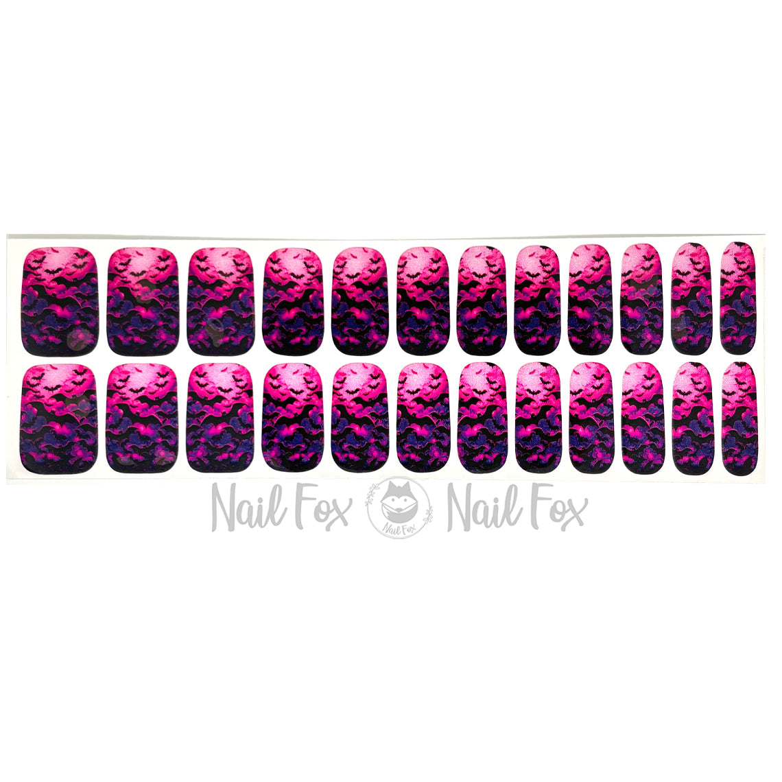 Neon Nightwing Nail Wraps (Pearlescent)