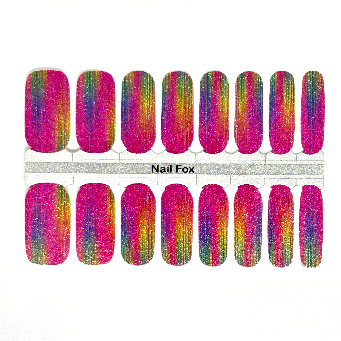 Neon Spectrum Exclusive Design Nail Wraps (GLITTER)