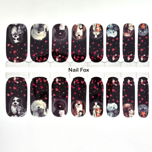 Pawsome Friends Exclusive Design Nail Wraps
