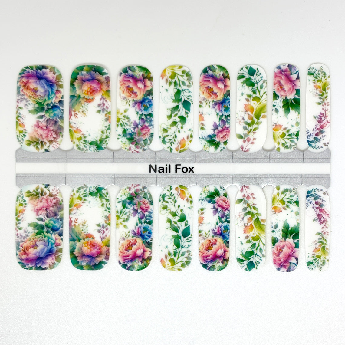 Prismatic Peony Exclusive Design Nail Wraps