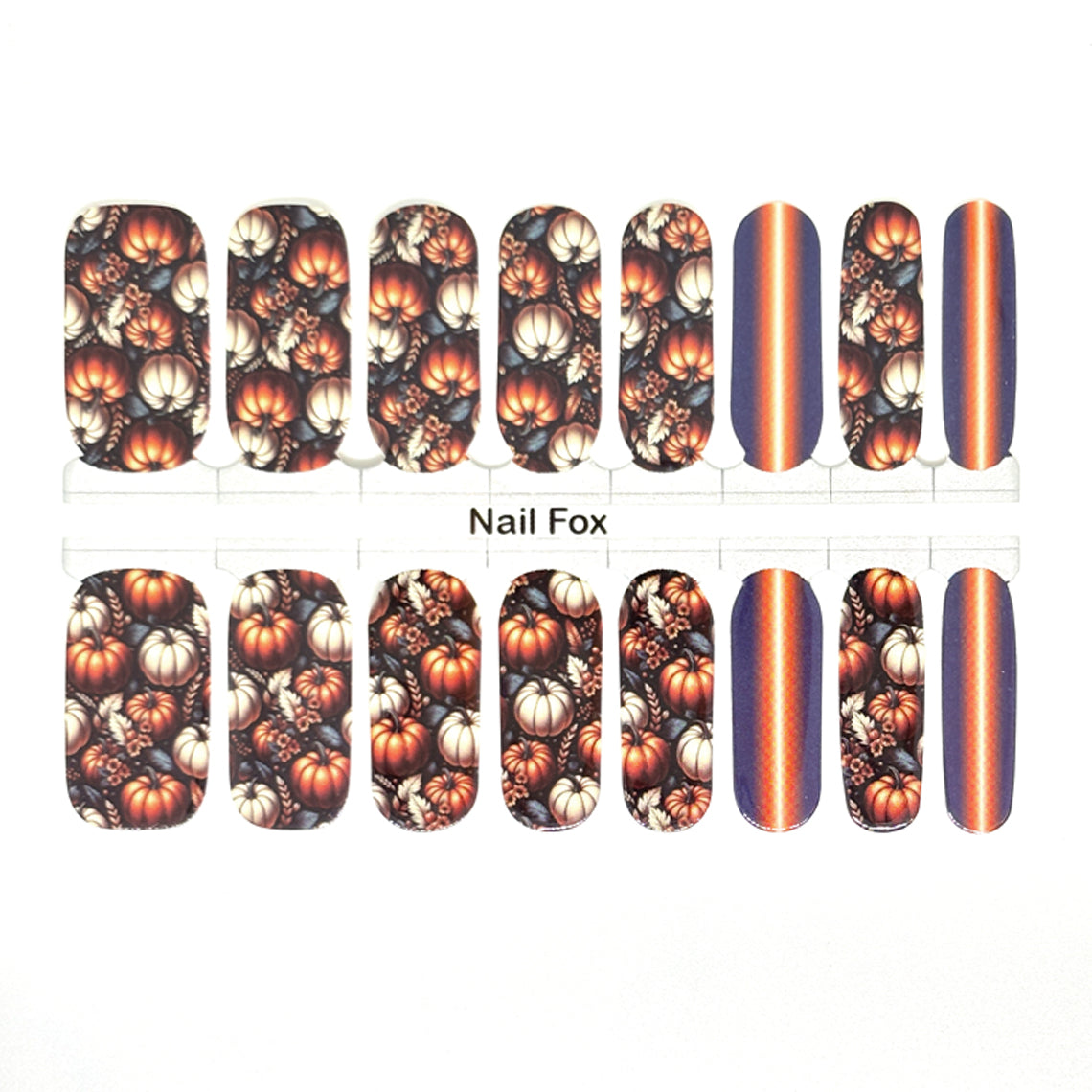 Pumpkin Palooza Exclusive Design Nail Wraps