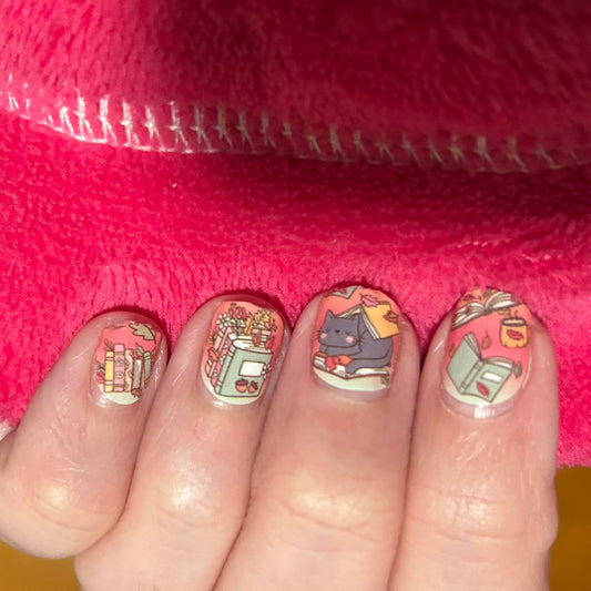 Purrfectly Spellbound Exclusive Design Nail Wraps