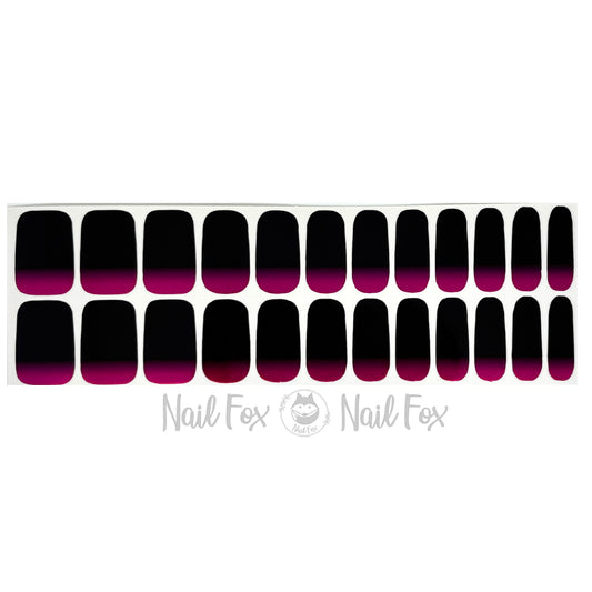 Wicked Pink Nail Wraps (CHROME)