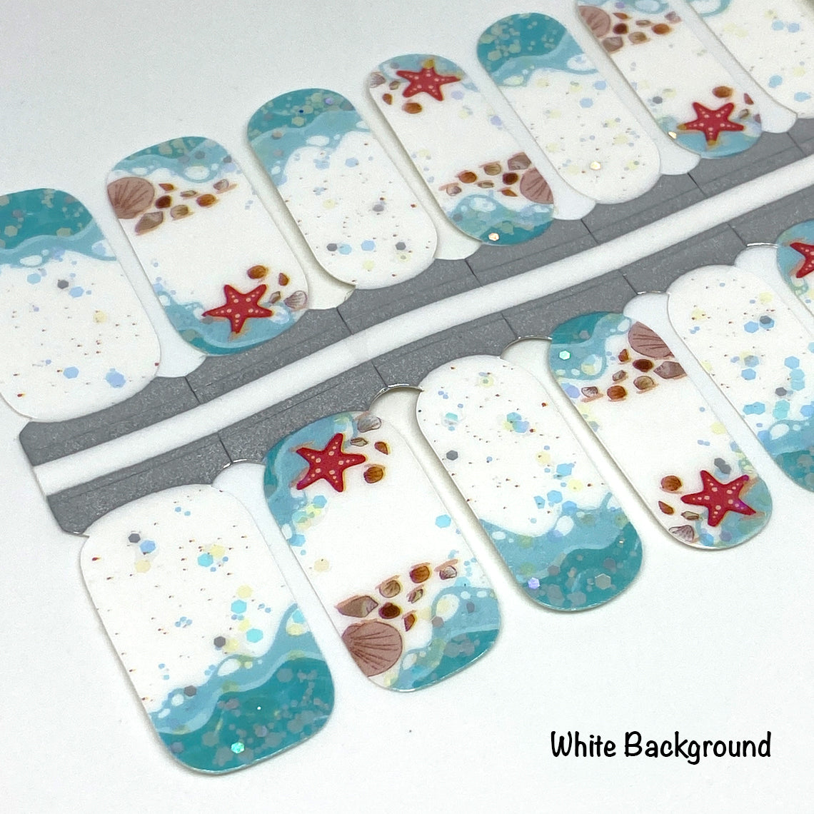 Beach Bling Nail Wraps