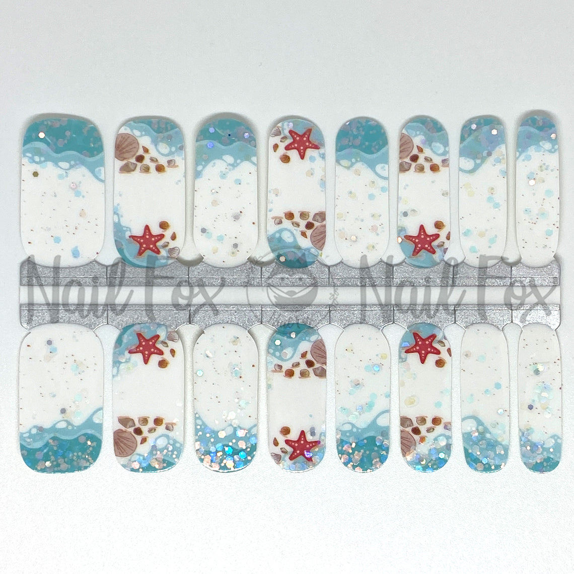 Beach Bling Nail Wraps