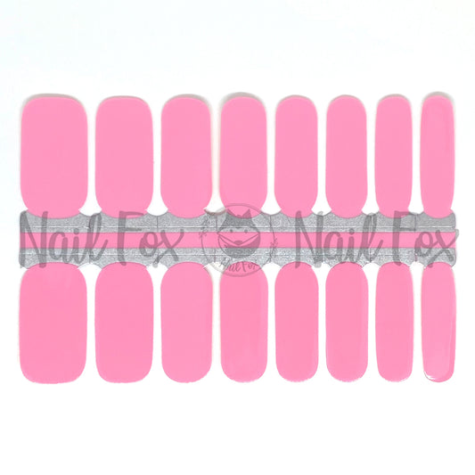 Pink (Solid) Nail Wraps