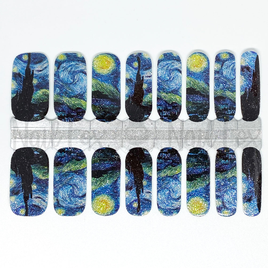 Starry Night Van Gogh Nail Wraps