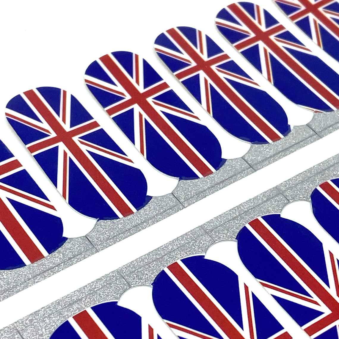 Union Jack Nail Wraps