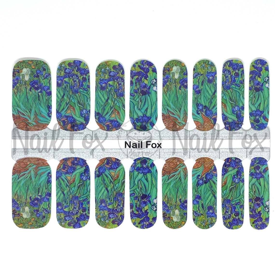 Van Gogh Irises Exclusive Design Nail Wraps