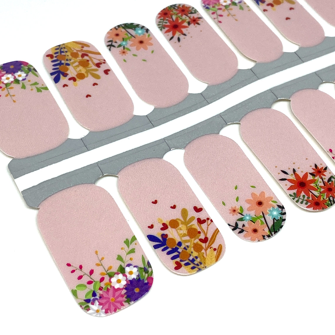 Wildflower Blush Nail Wraps