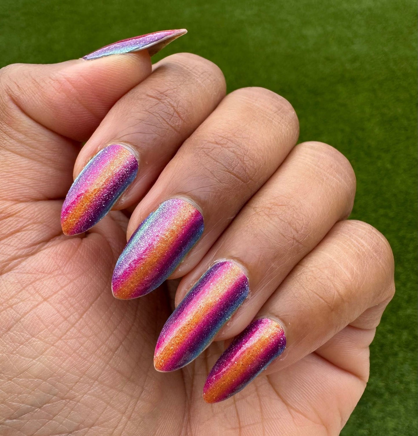 Radiant Summer Ombre Exclusive Nail Wraps (Glitter Shift)
