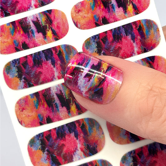 Abstract Art Nail Wraps (PEARL)