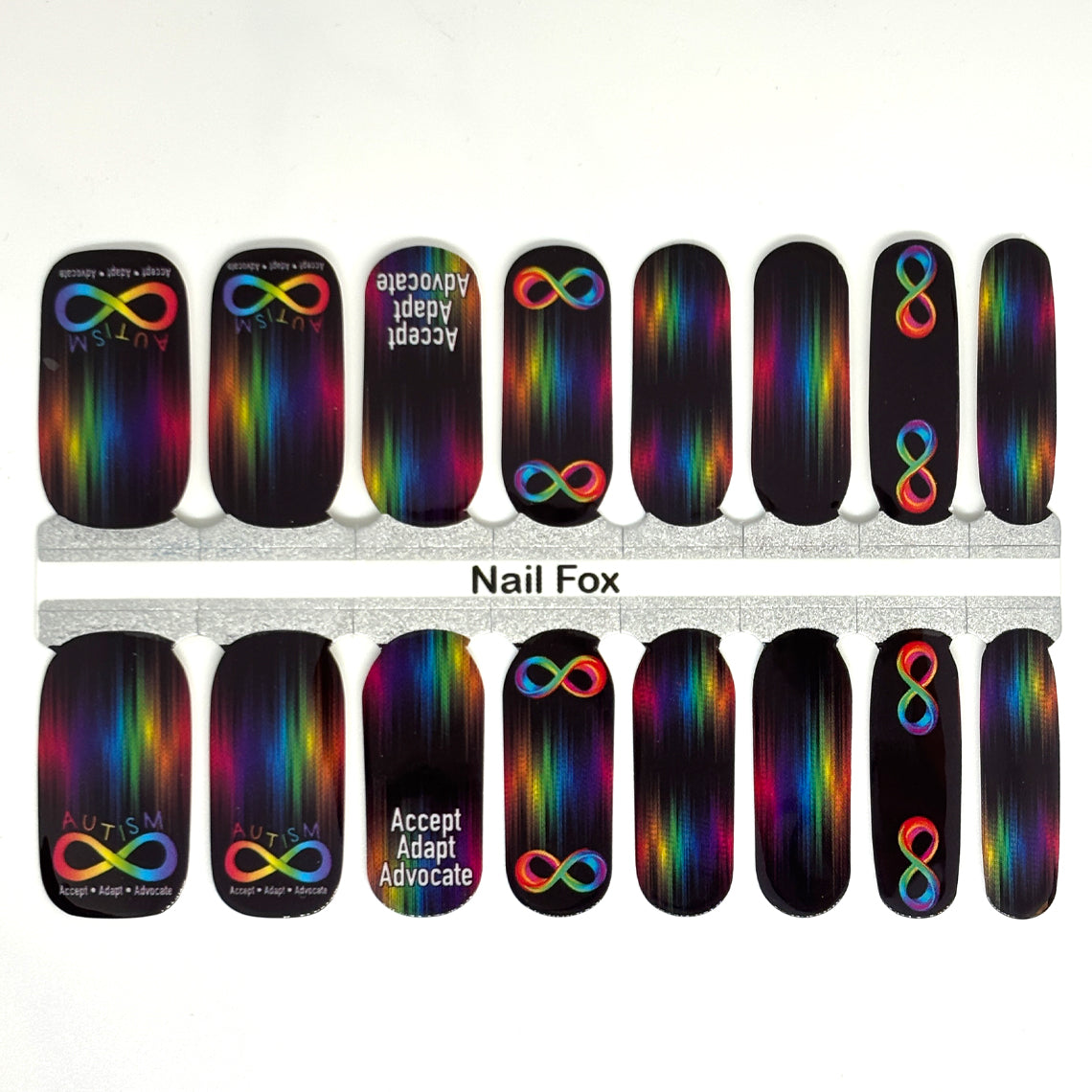 Autism Awareness Exclusive Nail Wraps