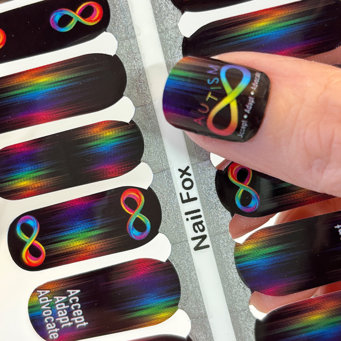 Autism Awareness Exclusive Nail Wraps