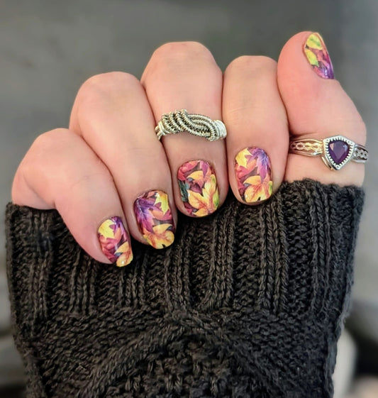 Autumn Splendor Exclusive Design Nail Wraps