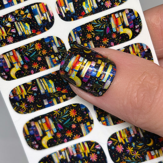 Bedtime Books Exclusive Nail Wraps (PEARL)