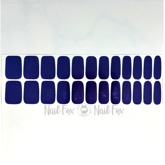 Blue Chrome Nail Wraps (CHROME)