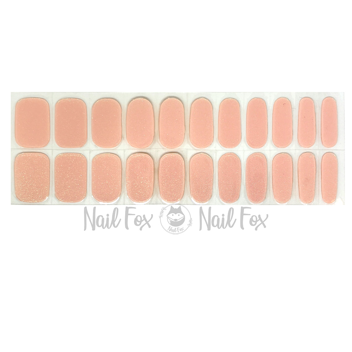 Blush Shifter No Light Gel Nail Wraps (NLG)