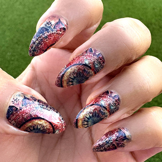 Bohemian Rhapsody Nail Wraps (PEARL)