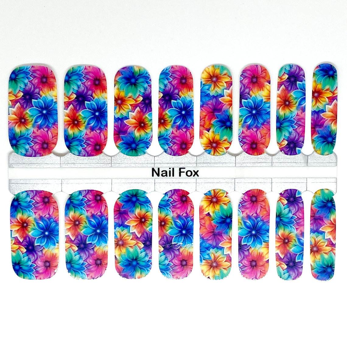 Brilliant Blooms Exclusive Design Nail Wraps