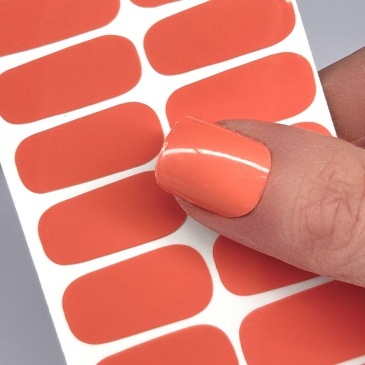 California Coral Exclusive Nail Wraps