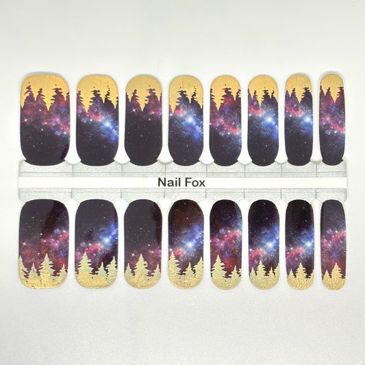 Celestial Woods Exclusive Design Nail Wraps (HOLO FOIL)