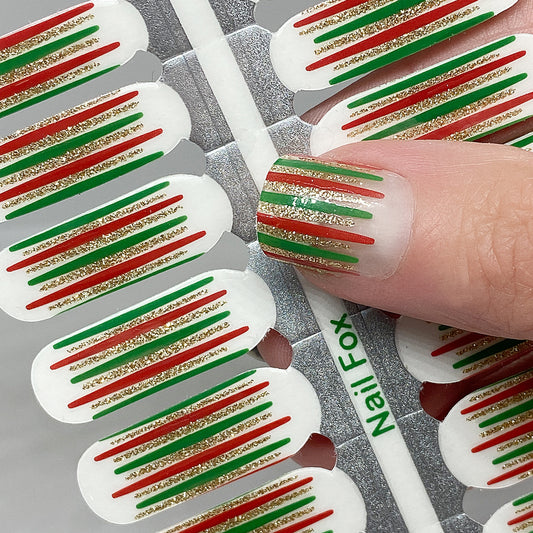 Christmas Bling Exclusive Design Nail Wraps