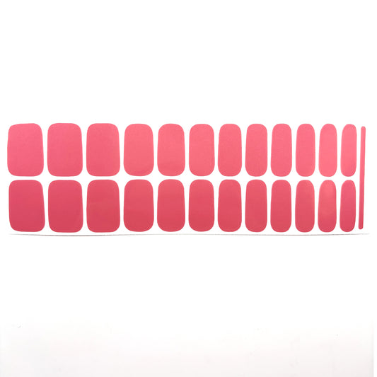 Coral Pink Exclusive Nail Wraps