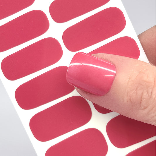 Coral Pink Exclusive Nail Wraps