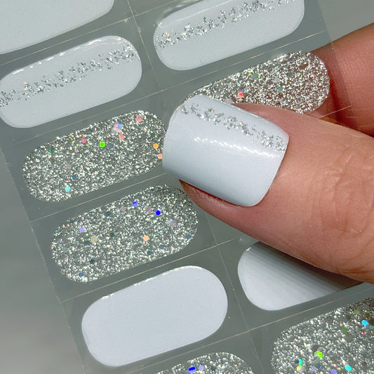 Crystal Sky No Light Gel Nail Wraps (NLG)