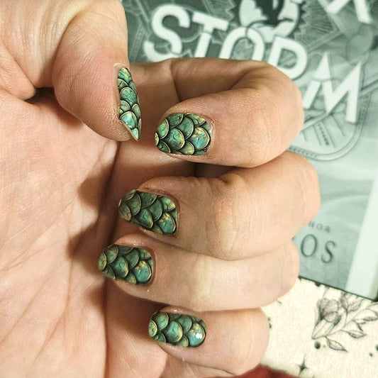 Dragon Scales Exclusive Design Nail Wraps